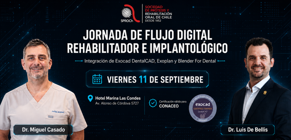 Jornada de Flujo Digital Rehabilitador e Implantológico